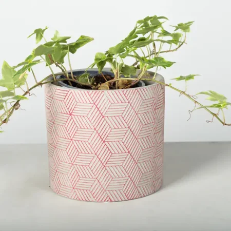 Boho Flower Pot - Geometrical
